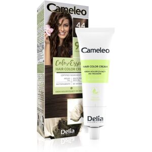 Delia Cosmetics Cameleo Color Essence hajfesték tubusban árnyalat 4.4 Spicy Brown 75 g