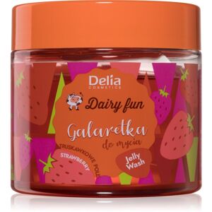 Delia Cosmetics Dairy Fun tusolózselé Strawberry 350 g