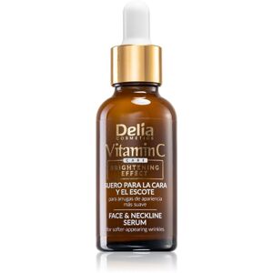 Delia Cosmetics Vitamine C bőrélénkítő szérum C-vitaminnal az arcra és a nyakra 30 ml
