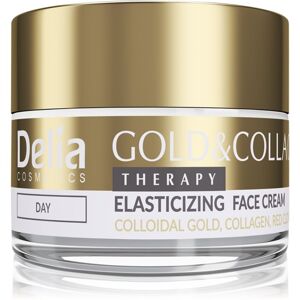 Delia Cosmetics Gold & Collagen Therapy nappali krém bőrelasztikusság-fokozó 50 ml