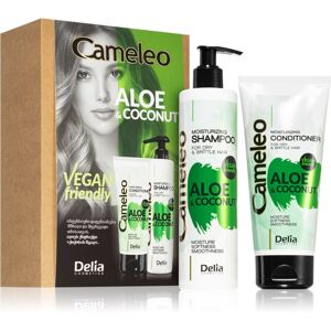 Delia Cosmetics Cameleo Aloe & Coconut ajándékszett (száraz hajra)