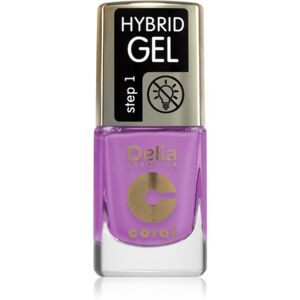Delia Cosmetics Coral Hybrid Gel géles körömlakk UV/LED lámpa használata nélkül árnyalat 118 11 ml