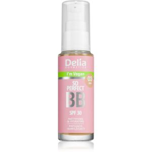 Delia Cosmetics BB So Perfect mattító BB krém hidratáló hatással árnyalat 03 Dark 30 ml