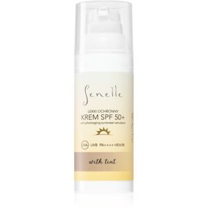 Senelle Cosmetics Light Protective With Tint színező védő krém SPF 50+ 50 ml