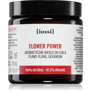 Iossi Classic Flower Power tápláló vaj a testre Ylang-Ylang & Geranium 120 ml