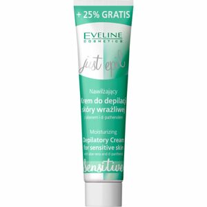 Eveline Cosmetics Just Epil Hidratáló krém Szőrtelenítő az érzékeny bőrre 125 ml