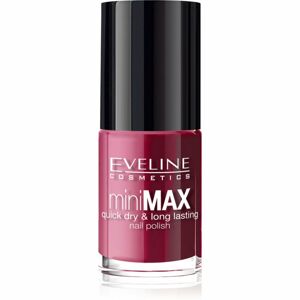 Eveline Cosmetics Mini Max gyorsan száradó körömlakk árnyalat 601 5 ml