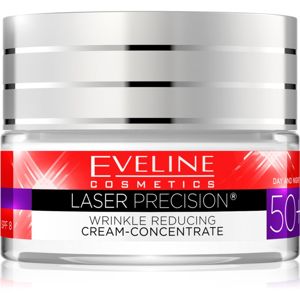 Eveline Cosmetics Laser Therapy Total Lift nappali és éjszakai ránctalanító krém 50+ 50 ml