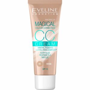Eveline Cosmetics Magical Colour Correction CC krém SPF 15 árnyalat 53 Beige 30 ml
