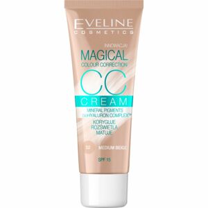 Eveline Cosmetics Magical Colour Correction CC krém SPF 15 árnyalat 52 Medium Beige 30 ml