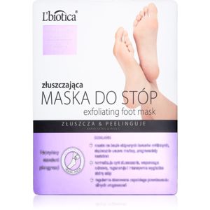 L’biotica Masks bőrhámlasztó zokni a láb bőrének puhítására és hidratálására db