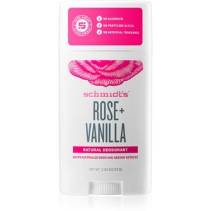 Schmidt's Rose + Vanilla izzadásgátló deo stift 75 g