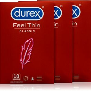 Durex Feel Thin Classic óvszerek 54 ks (takarékos kiszerelés)