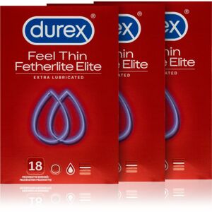 Durex Feel Thin Extra Lubricated 2+1 óvszerek 54 db