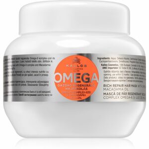 Kallos Omega tápláló hajmaszk omega 6 komplexszel és makadámia olajjal 275 ml