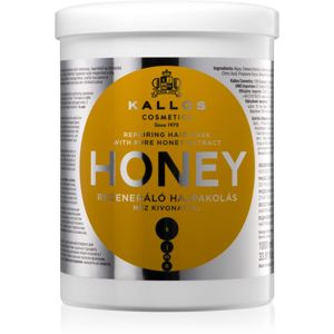 Kallos Honey intenzív hidratáló maszk száraz és sérült hajra 1000 ml