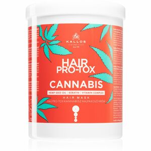 Kallos Hair Pro-Tox Cannabis regeneráló hajmasz kender olajjal 1000 ml