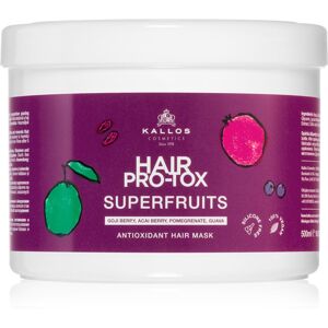 Kallos Hair Pro-Tox Superfruits regeneráló maszk a fénytelen fáradt hajra 500 ml