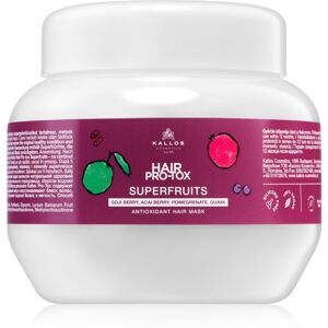 Kallos Hair Pro-Tox Superfruits regeneráló maszk a fénytelen fáradt hajra 275 ml