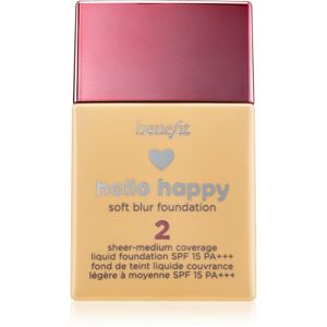 Benefit Hello Happy folyékony make-up SPF 15