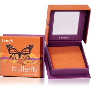 Benefit Butterfly WANDERful World púderes arcpír árnyalat Golden orange 6 g