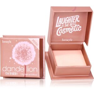Benefit Dandelion Twinkle Mini highlighter árnyalat Soft nude-pink 1,5 g