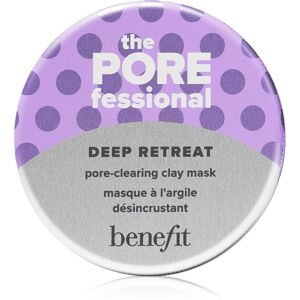 Benefit The POREfessional Deep Retreat tisztító agyagos arcmaszk a kitágult pórusokra 75 ml