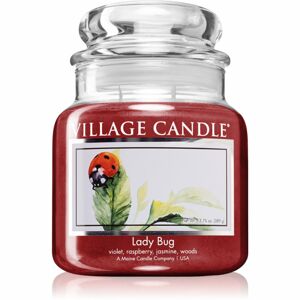 Village Candle Lady Bug illatgyertya (Glass Lid) 389 g