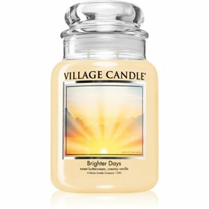 Village Candle Brighter Days illatgyertya (Glass Lid) 602 g