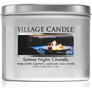 Village Candle Summer Nights Citronella illatgyertya alumínium dobozban 311 g