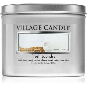 Village Candle Fresh Laundry illatgyertya alumínium dobozban 311 g