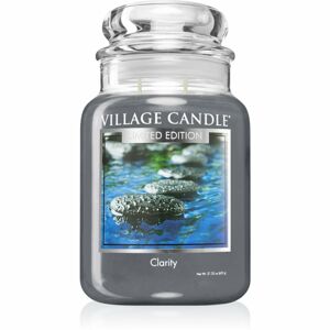 Village Candle Clarity illatgyertya (Glass Lid) 602 g
