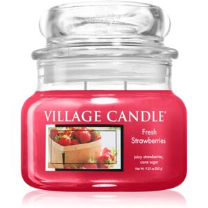 Village Candle Fresh Strawberries illatgyertya 262 g
