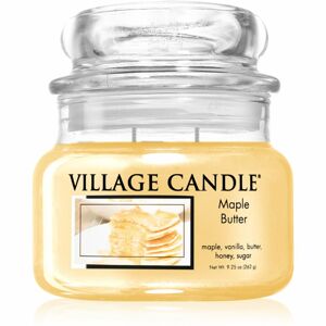 Village Candle Maple Butter illatgyertya (Glass Lid) 262 g