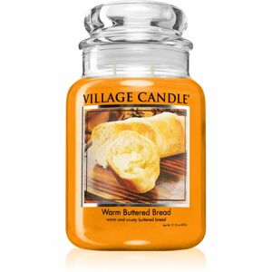 Village Candle Warm Buttered Bread illatgyertya (Glass Lid) 602 g