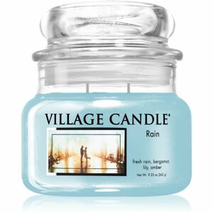 Village Candle Rain illatgyertya (Glass Lid) 262 g