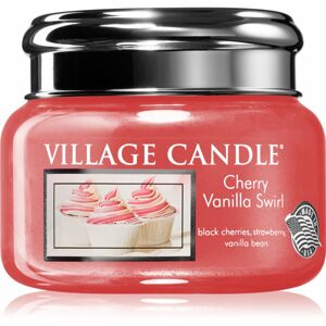Village Candle Cherry Vanilla Swirl illatos gyertya 262 g