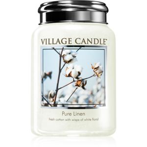 Village Candle Pure Linen illatos gyertya 602 g