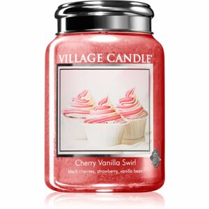 Village Candle Cherry Vanilla Swirl illatos gyertya 602 g