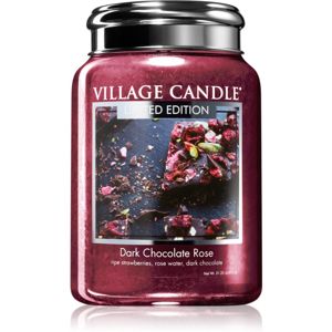 Village Candle Dark Chocolate Rose illatos gyertya 602 g