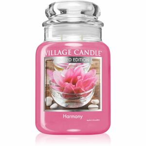 Village Candle Harmony illatgyertya (Glass Lid) 602 g