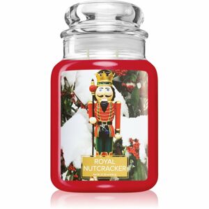 Village Candle Royal Nutcracker illatgyertya (Glass Lid) 602 g