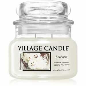 Village Candle Snoconut illatgyertya (Glass Lid) 262 g