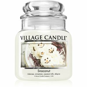 Village Candle Snoconut illatgyertya (Glass Lid) 389 g