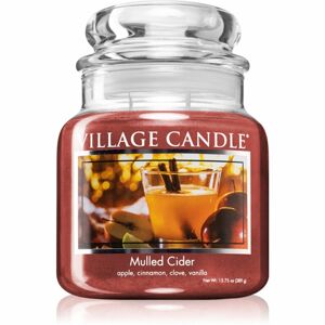 Village Candle Mulled Cider illatgyertya (Glass Lid) 389 g