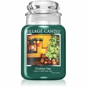 Village Candle Christmas Tree illatgyertya (Glass Lid) 602 g