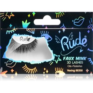 Rude Cosmetics Essential Faux Mink 3D Lashes ragasztható műszempilla Vexing