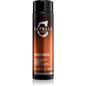 TIGI Catwalk Fashionista kondicionáló a barna haj meleg árnyalataihoz 250 ml