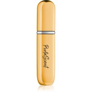 PortaScent Traveller 120 szórófejes parfüm utántöltő palack unisex Gold