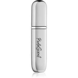 PortaScent Traveller 120 szórófejes parfüm utántöltő palack unisex Silver 5 ml